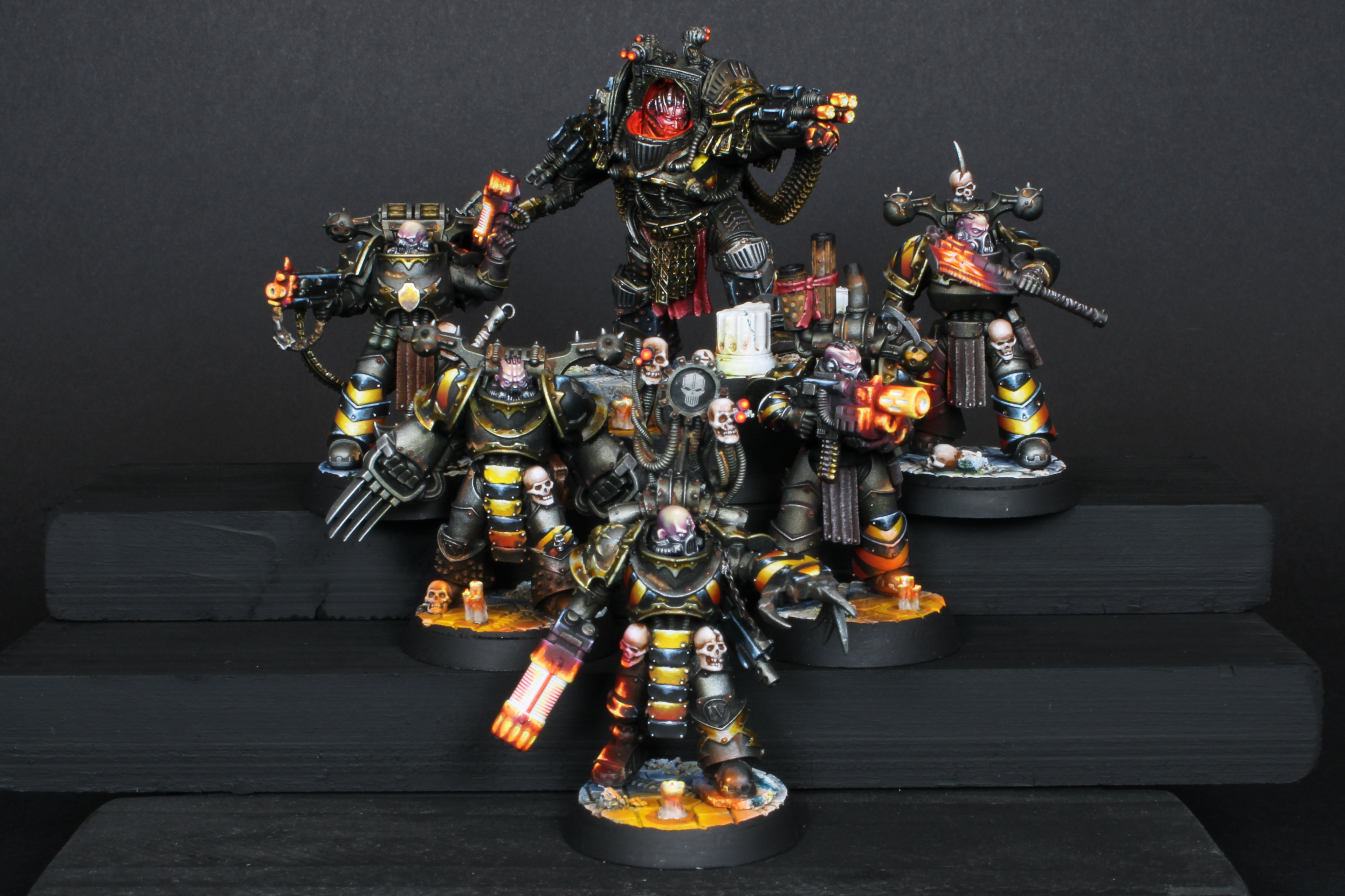 Warhammer 40,000 Chaos Space Marines Iron Warriors Chosen